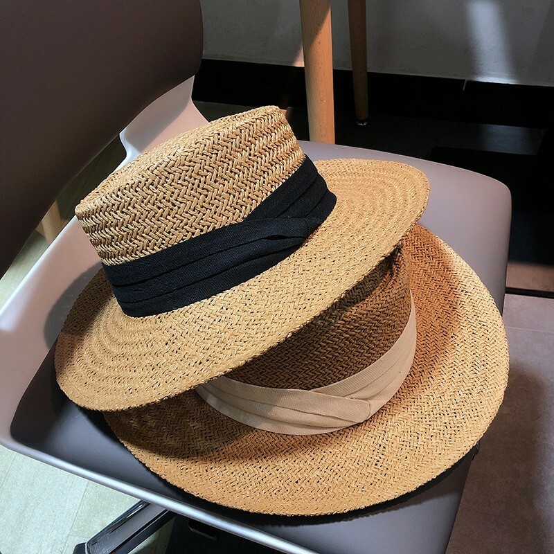 上質　 夏物 着回し　カジュアル 麦わら帽子 ストローハット　紫外線対策　サンキャップ 日よけ帽子　男女兼用