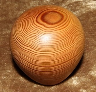 木製シフトノブ(材質：屋久杉）8ｘ1.25mm（EG-51.2D55.1L)　横目