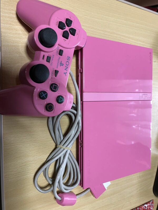 SONY PS2 SCPH-77000 PINK