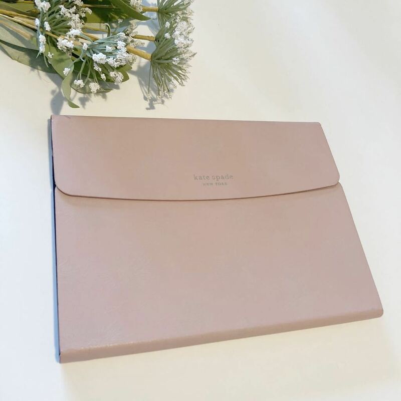 ケイトスペード iPad ケース 第8世代 10.2インチ スタンド カバー Kate Spade ピンク　三つ折り　送料無料　iPad 花柄
