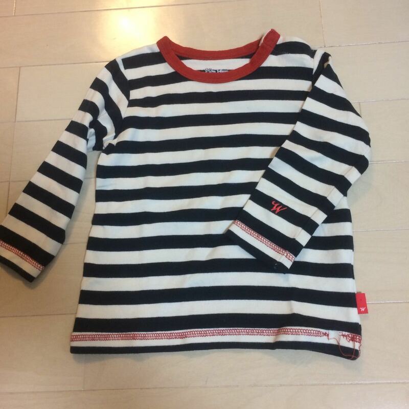 ☆WORLD BASIC KIDS 長袖 Tシャツ ロンT size90☆