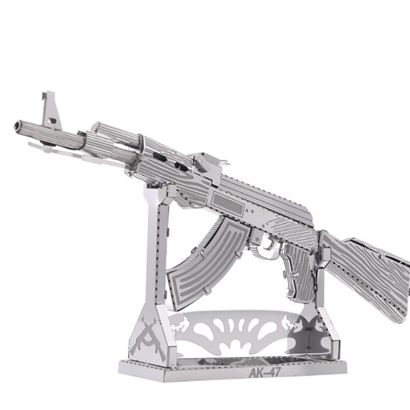 3D　メタルパズル　AK-47　自動小銃