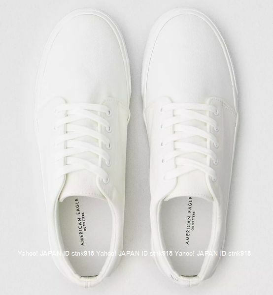 〓アメリカンイーグル/US 10/AEO Canvas Low Top スニーカー/White/28cm