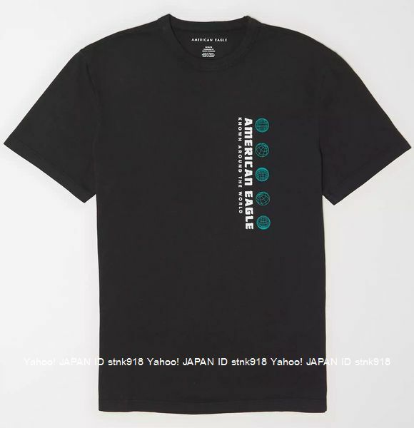 〓アメリカンイーグル/US XL/AE Graphic Tシャツ/Black