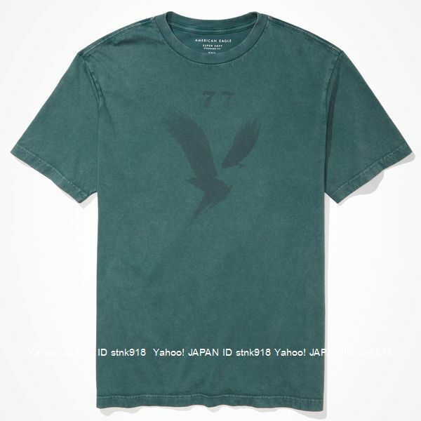 〓アメリカンイーグル/US XXXL/AE Graphic Tシャツ/Green