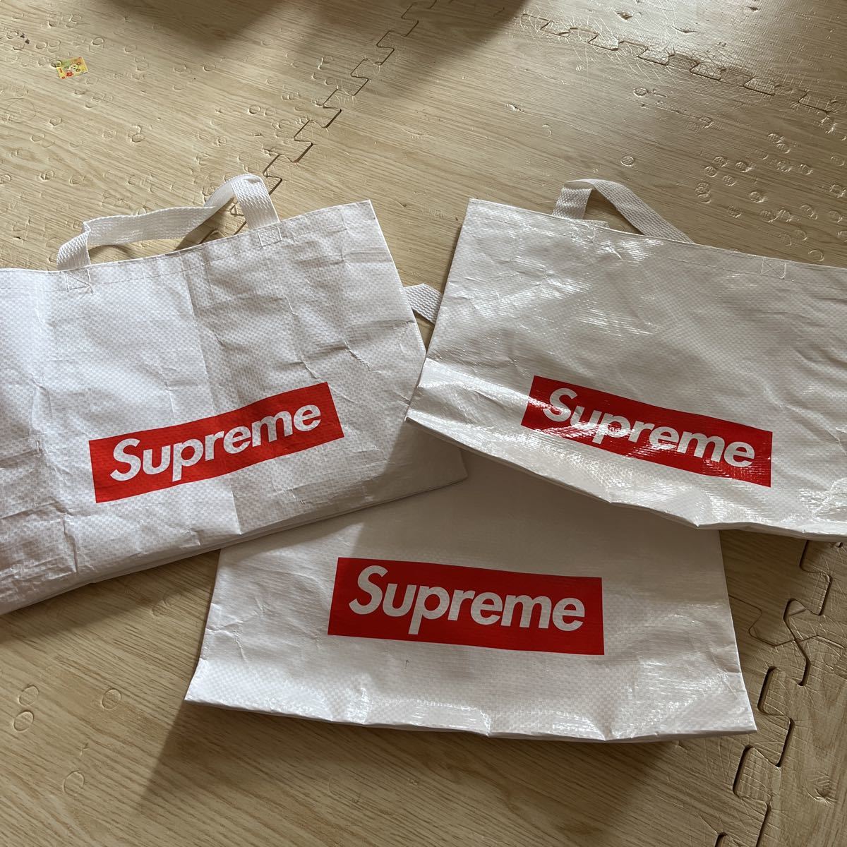 Supreme ショップ袋 Sサイズ　3枚