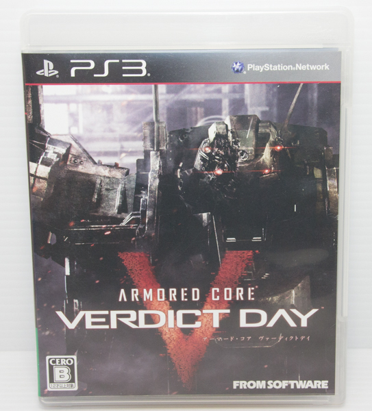 PS3 ARMORED CORE VERDICT DAY アーマード・コア ヴァーディクトデイ
