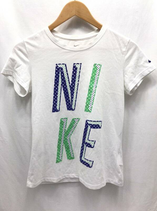 NIKE ナイキ 半袖Tシャツ レディース S DRI-FIT ホワイト系 23092002