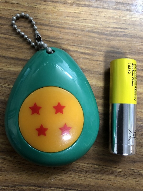 ドラゴンボール サウンドロップ 中古現状品 作業動作OK（新品電池入れて絶縁してあります） 四星球 「フュージョン！ほいっ！」