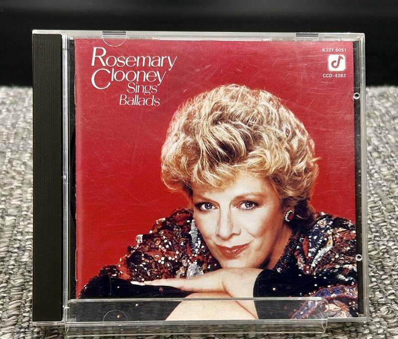 ローズマリー・クルーニー【シングス・バラッツ】[動作未確認] CD Rosemary Clooney Sings Ballads CCD-4282