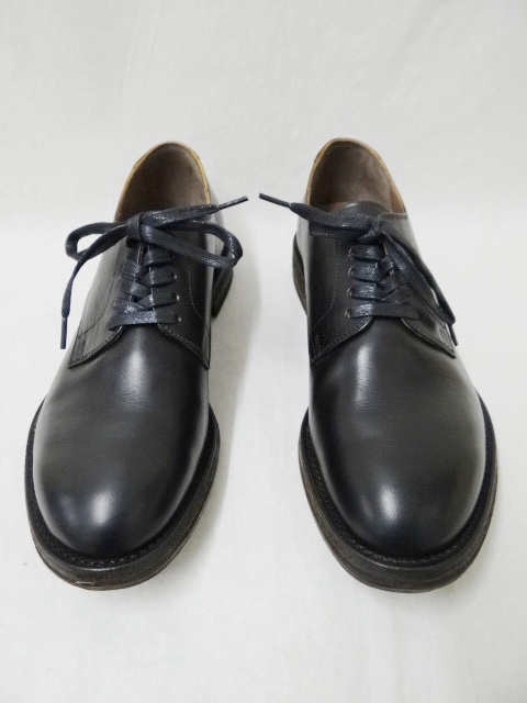 MOTO モト　新品未使用　#1648 PLAIN TOE OXFORD SHOES 3サイズ BLACK カウレザー