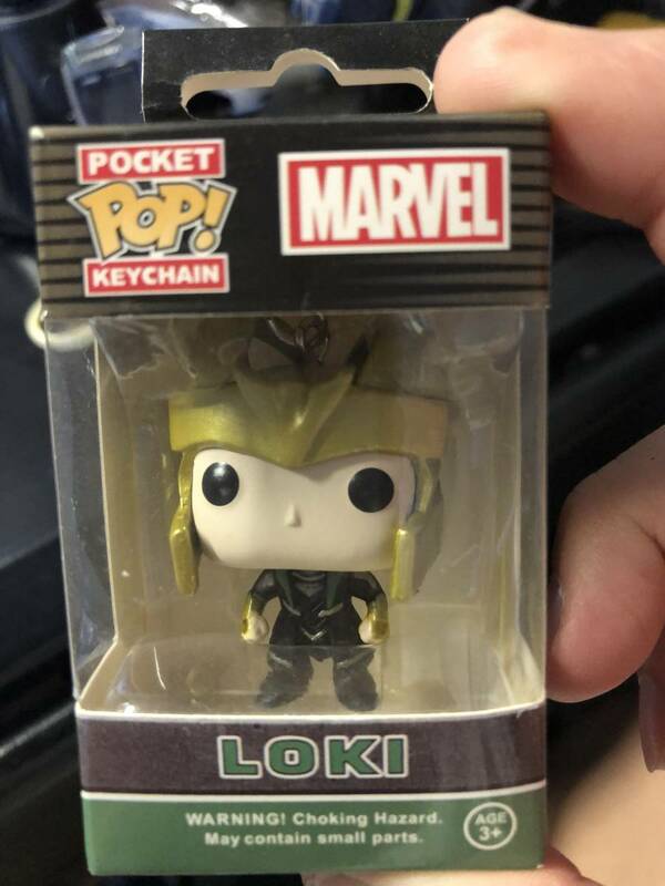 POCKET POP! KEYCHAIN LOKI