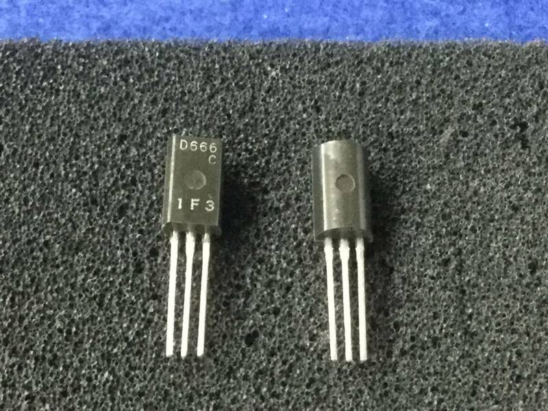 2SD666-C【即決即送】日立 パワートランジスター D666 HMA9500II PM-660 [162Pp/256977M] Hitachi Power Amplification Transistor 4個