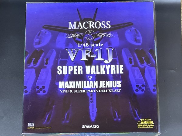 新品超希少 VF-1J スーパーバルキリー マックス機 スーパーパーツDXセット 超時空要塞マクロス 1/48 完全変形 やまと YAMATO 4535255000315