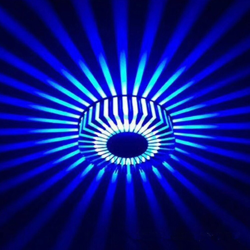 LED ダウンライト 3W カラフル 照明 リビングルーム 廊下 インテリア バー パーティー ルーム 装飾 ライト 埋め込みタイプ ブルー