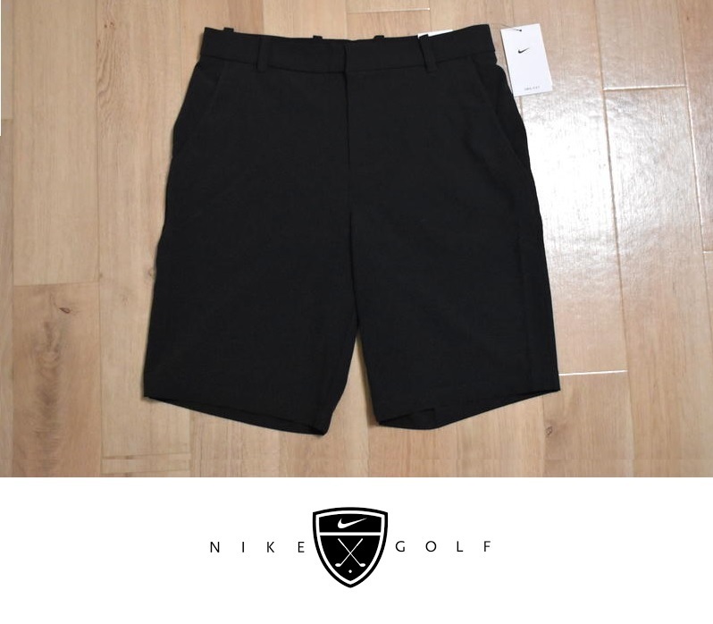 【送料無料】新品 NIKE GOLF Dri-FIT ゴルフ ショートパンツ 33 胴囲83.5cm CU9741-010 Men's Golf Shorts ◆