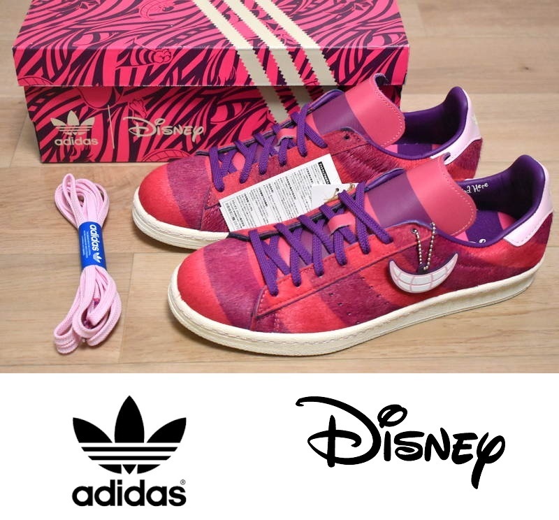 【送料無料】新品 adidas × Disney CAMPUS 80S CHESHIRE CAT 28cm GX2026 アディダス ディズニー キャンパス 不思議の国のアリス ◆