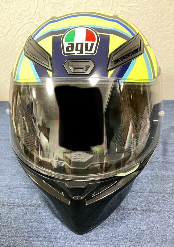 超激レア！！ 未使用品！！ ヘルメット ロッシモデル AGV K1 SOLELUNA 2017 アジアンフィット