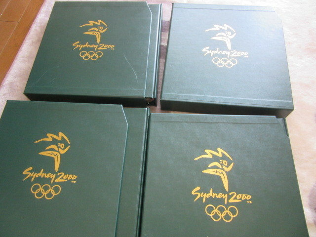 2000年　シドニーオリンピック大会記念　大型豪華アルバム　4冊