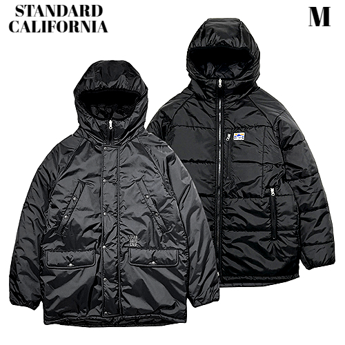 M ¥60,500 新品【STANDARD CALIFORNIA SD REVERSIBLE PUFF JACKET BLACK スタンダードカリフォルニア リバーシブル パフ ジャケットN3B】