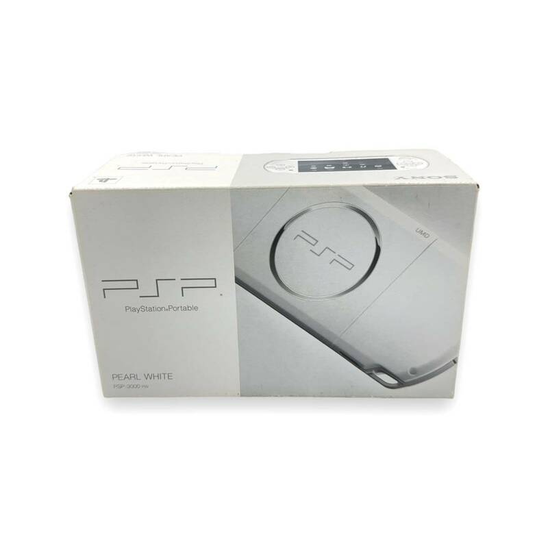 SONY プレイステーション・ポータブル PSP-3000PW 本体 パール・ホワイト 完品 動作保証付き
