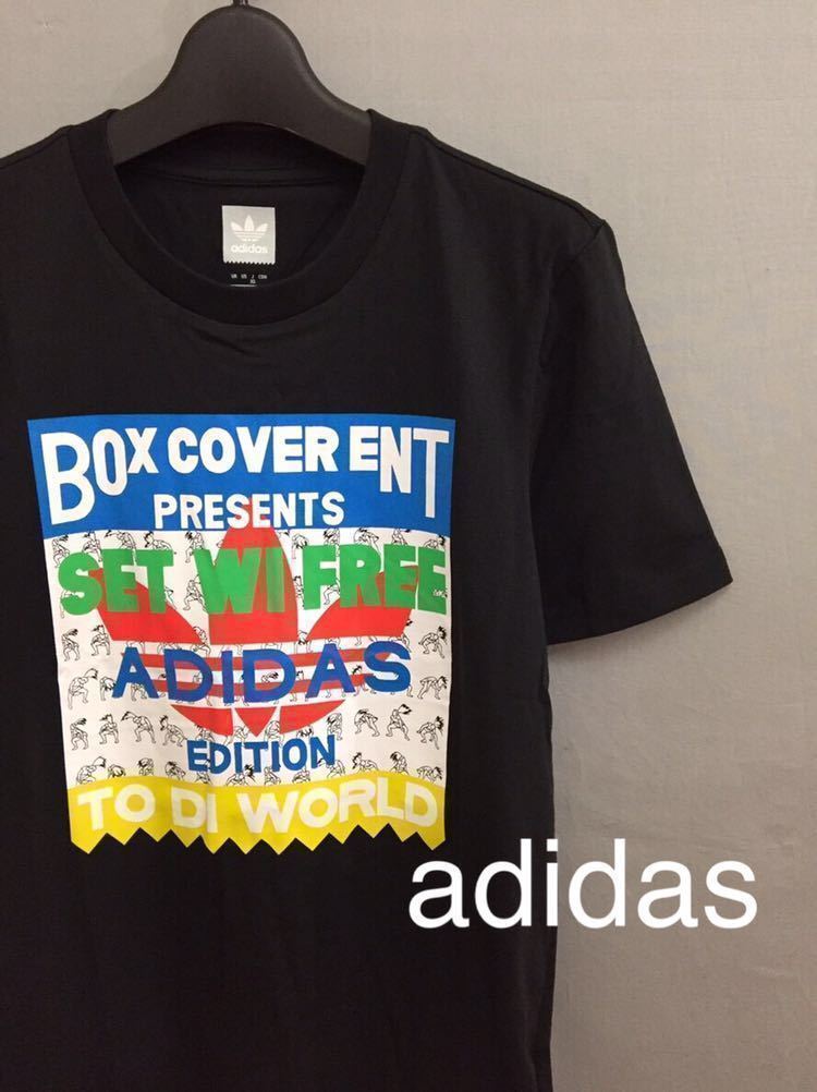 アディダス adidas 【新品未使用】【タグ付き】オリジナルスTシャツ ブラック メンズ XSサイズ ～▼&