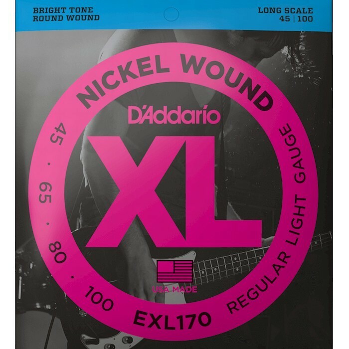 D'Addario EXL170 Nickel Wound 045-100 Long Scale ダダリオ ベース弦