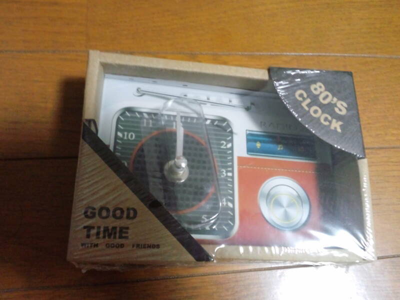 ★即決　新品未開封品　　Good　time　時計/アンティーク　クロック　　（８０年代クロック）