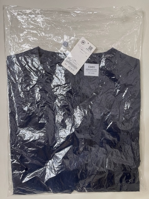 コーエン coen / ポリワッシャー ポケ付 Tシャツ NAVY Mサイズ ♪ ユナイテッドアローズ　試着のみ