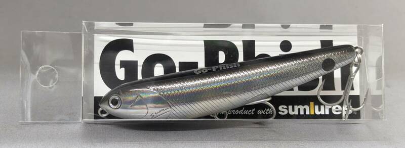 ゴーフィッシュｘサムルアーズ★ファットサム GP ブラックシルバー★新品 Go-Phish sumlures Fat sum