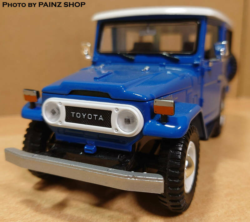 1/24 トヨタ FJ40 ランドクルーザー ネイビーブルー Toyota FJ40