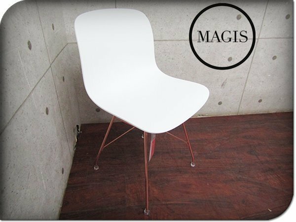 新品/未使用品/MAGIS/マジス/高級/TROY/トロイ/Marcel Wanders/SD3700/WIRE FRAME copper/PP WHITE 1735C/サイドチェア/57,200円/yykn834k