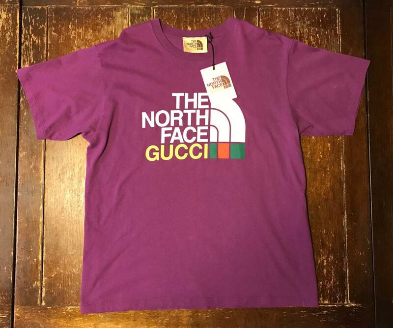 【タグ、ショップ納品書付】GUCCI/グッチ/THE NORTHFACE/ノースフェイス/Tシャツ/616036 XJDRD/サイズM