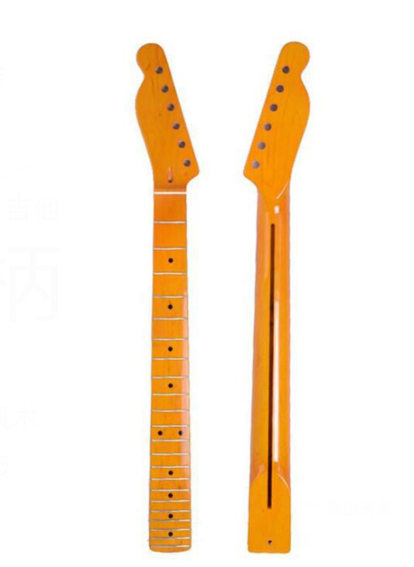 ギターネック テレタイプネック 左手 メイプル TLネック フィンガーボード グロス ギターパーツ 左手用 MU1141
