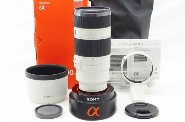 ☆極上美品☆ Sony ソニー FE 70-200mm F4 G OSS SEL70200G 元箱 付属品 ♯23062509