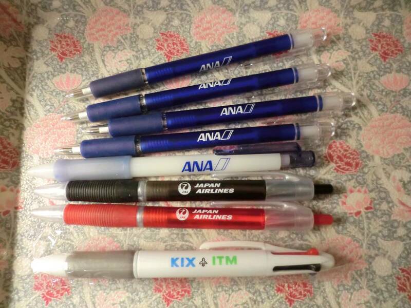  JAL ANA 限定 日本航空 全日空 ボールペン ペン 大量 おまとめ セット 非売品 ノベルティ レア物 航空 グッズ 筆記用具 文具 ペン 大量
