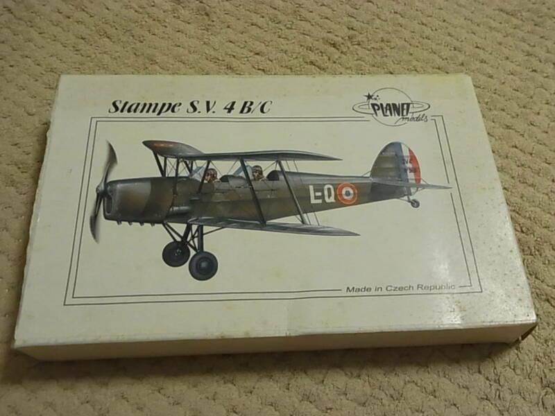 ☆処分☆　プラネットモデル　1/72　Stampe S.V.4B/C