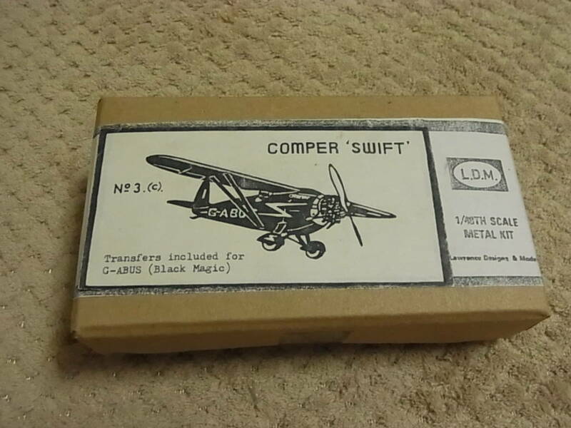 ☆処分☆　　Lawrence Designs ＆　Models 1/48　 COMPER SWIFT メタルキット