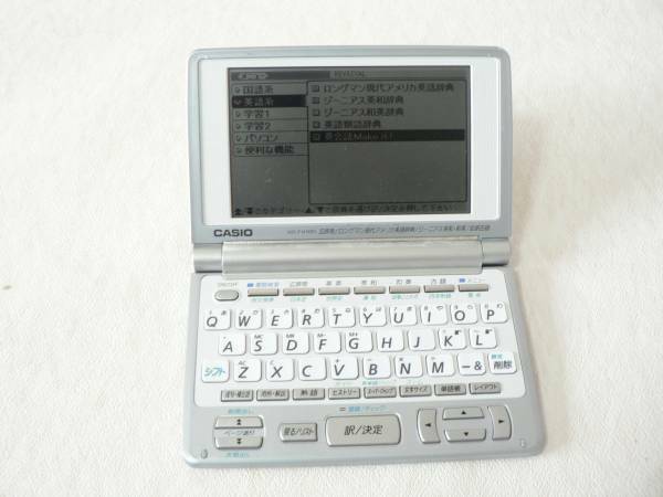 CASIO Ex-word XD-F4100　◆25コンテンツ収録◆　即決！