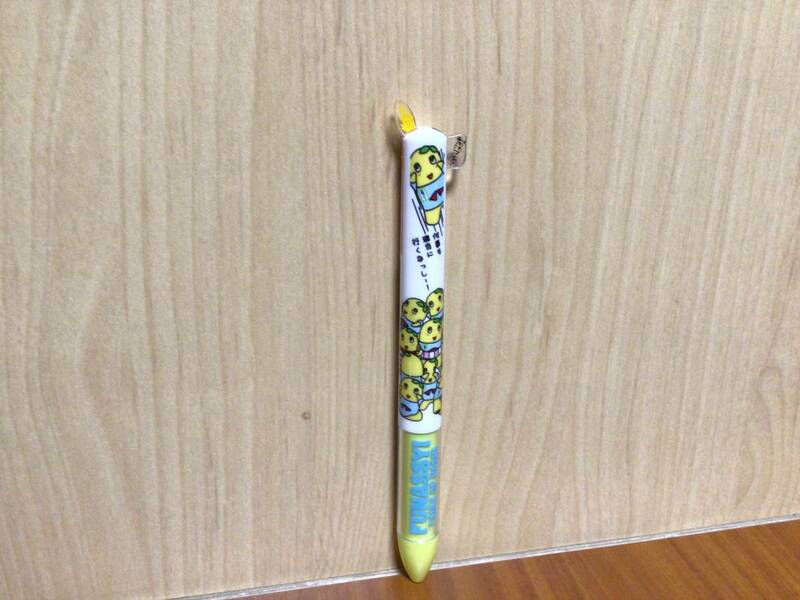 ⑧④新品★mimiペン ふなっしー 果汁ブシャー 2色ボールペン 赤 黒 定価550円 同梱可♪ 日本製
