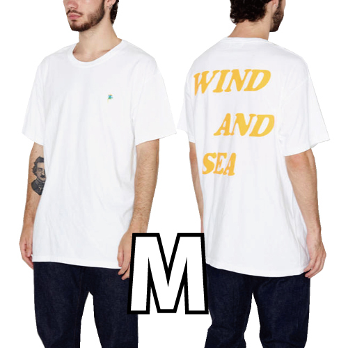 【M 未使用品】　WIND AND SEA COVERCHORD T WHITE ウィンド　アンド　シー　カバーコード　Ｔシャツ　ホワイト　白