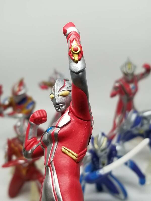 ガシャポンHG メビウス 7体 ultraman Mebus 7bodies