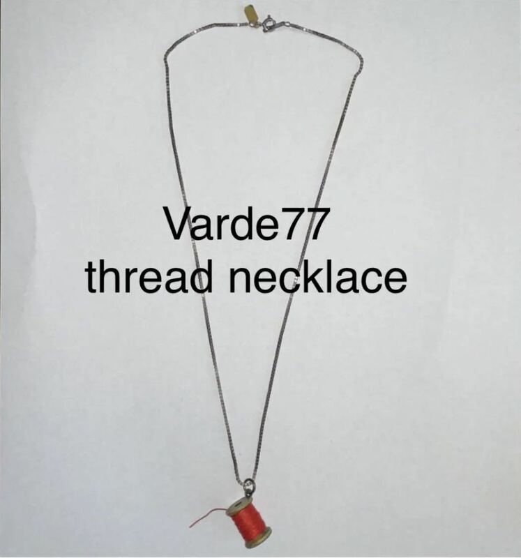Varde77 バルデ77 thread necklace ボビン ネックレス