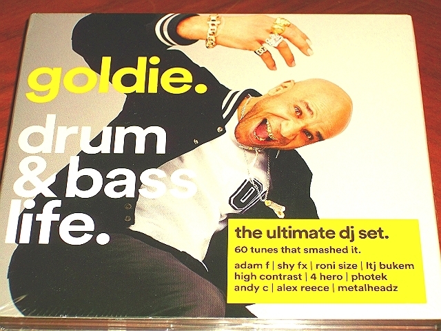 ●DNB●Goldie●4CD●4 Hero Photek Doc Scott Adam F Bukem Roni Size Omni Trio