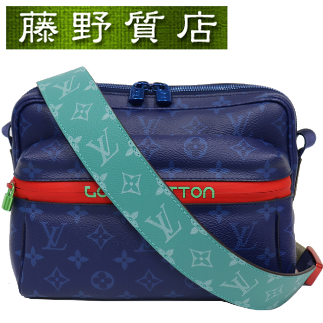 (美品)ルイヴィトン LOUIS VUITTON メッセンジャー PM ショルダー バッグ M43829 斜め掛け モノグラムパシフィック マルチカラー 8214