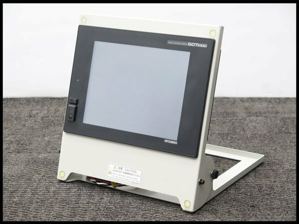 ●3) 三菱電機 GOT タッチパネル 10.4型 VGA TFTカラー液晶 表示器 GT1575-VTBA グラフィックオペレーションターミナル AC100V 【現状品】