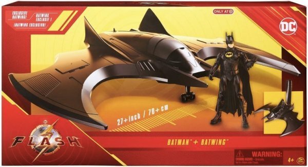 特大 2023 ザ・フラッシュ バットウイング & バットマン 12インチ フィギュア プレイセット DC SPIN MASTER THE FLASH BATMAN & BATWING