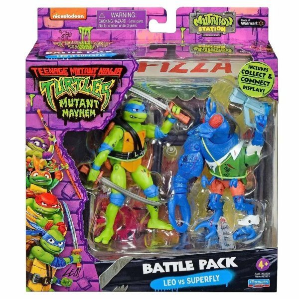 限定 プレイメイツ ミュータントタートルズ ミュータントパニック レオナルド スーパーフライ フィギュア Playmates TMNT タートルズ