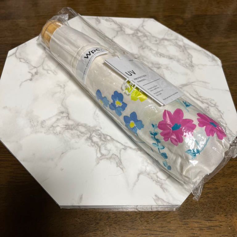 新品 Wpc 折り畳み日傘 花柄