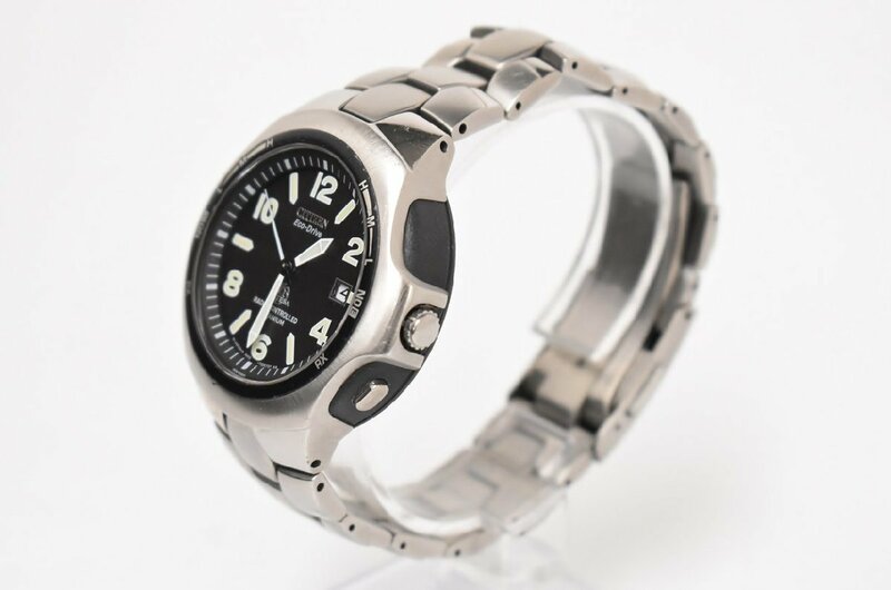シチズン CITIZEN 腕時計 アテッサ ATTESA A412 メンズ ソーラー電波 チタニウム エコドライブ A412-T003265Y 2309LR055